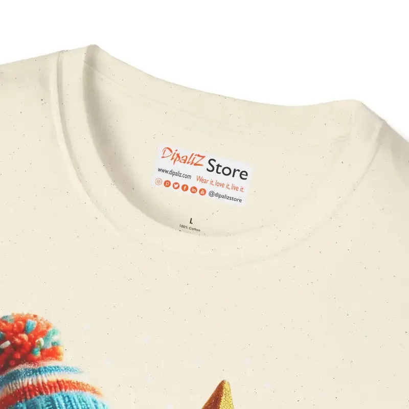 Elevate Winter Style with Cozy Snowman Tee