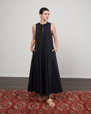 elsie tank dress - black