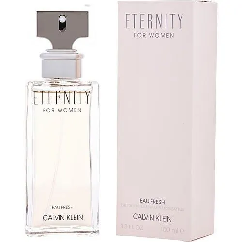 ETERNITY EAU FRESH by Calvin Klein Eau De Parfum Spray 3.3 Oz for Women