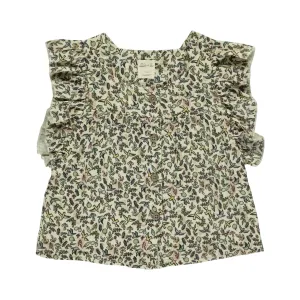 Ettie H Isabella Blouse in Sand Birds