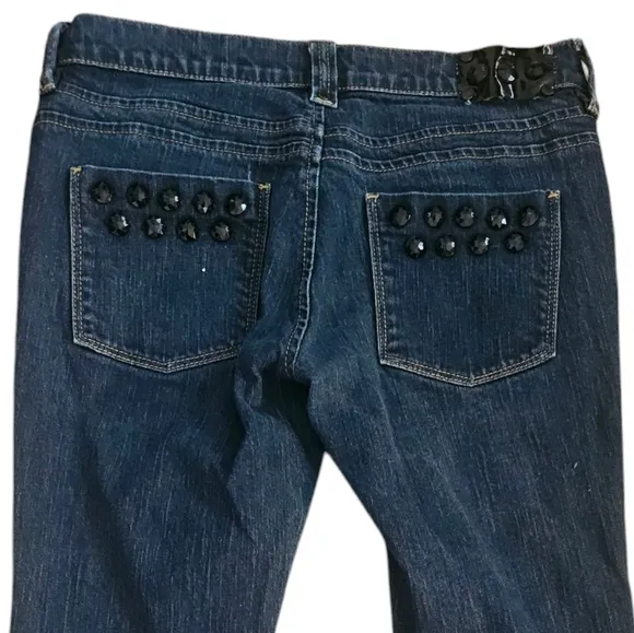 EUC | New York &amp; Company Blue Straight Leg Boot Cut Jeans | Size: 4