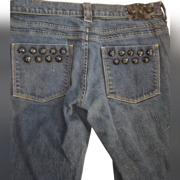 EUC | New York &amp; Company Blue Straight Leg Boot Cut Jeans | Size: 4
