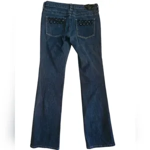 EUC | New York &amp; Company Blue Straight Leg Boot Cut Jeans | Size: 4