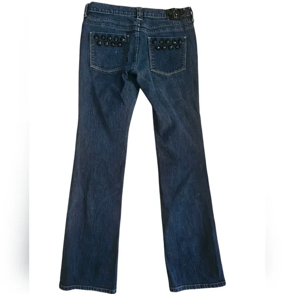 EUC | New York &amp; Company Blue Straight Leg Boot Cut Jeans | Size: 4