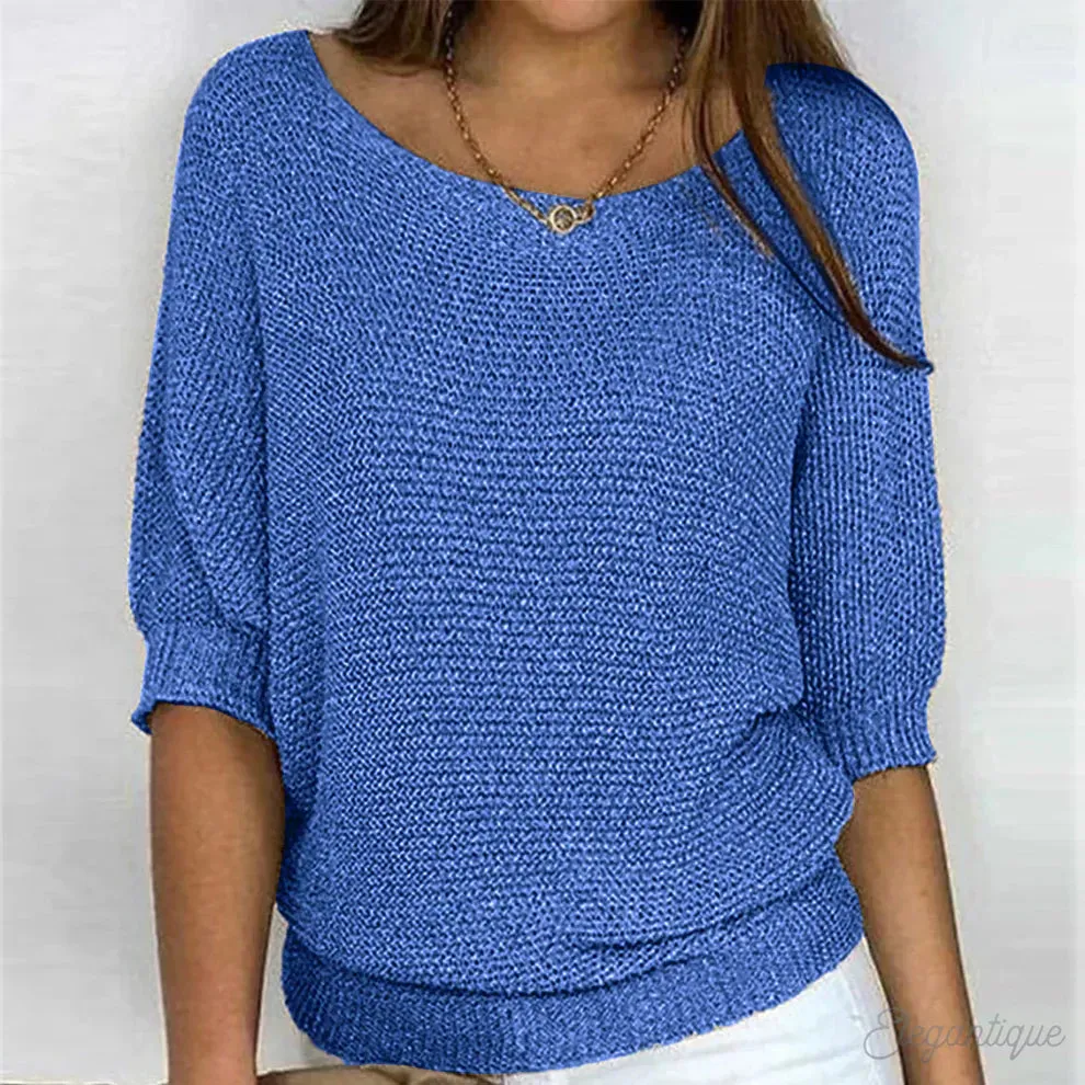 Eunice™ - Cozy Knit Top for Ultimate Comfort