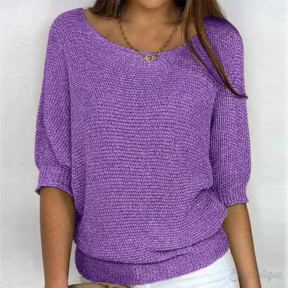 Eunice™ - Cozy Knit Top for Ultimate Comfort