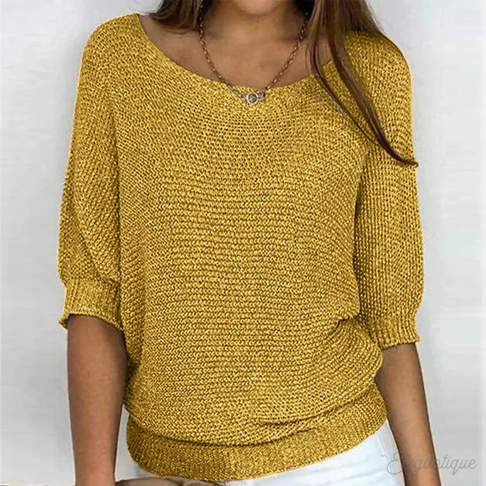 Eunice™ - Cozy Knit Top for Ultimate Comfort
