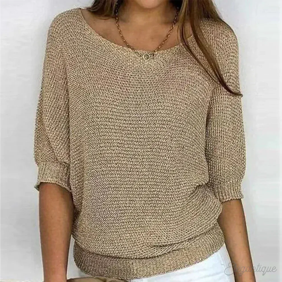 Eunice™ - Cozy Knit Top for Ultimate Comfort