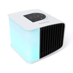 evaSMART Personal Portable Air Cooler and Humidifier, Opaque White