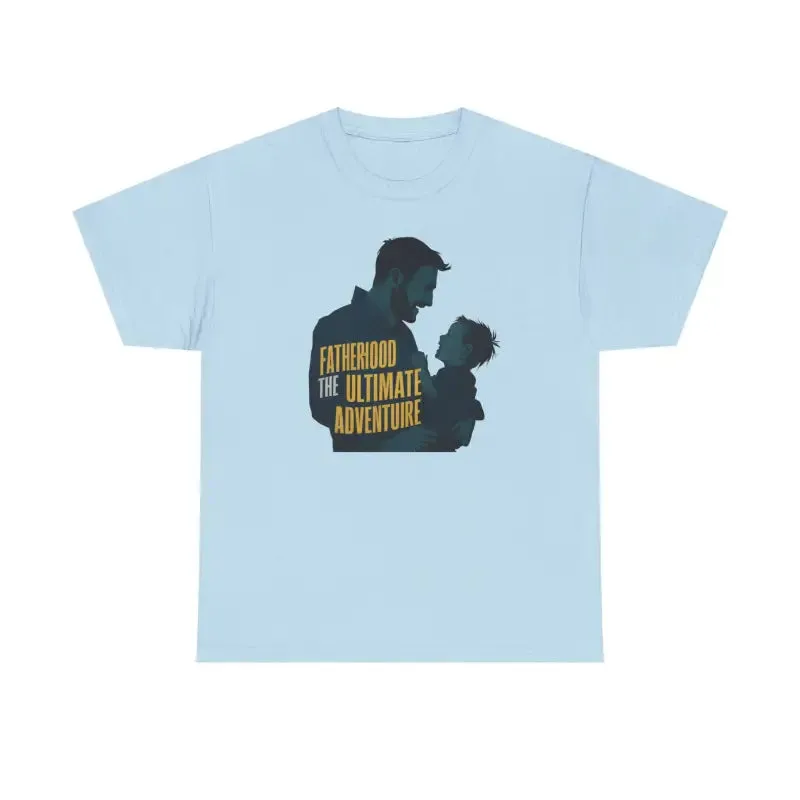 Fathers Day Heavy Cotton Tee Celebrating Dad Life