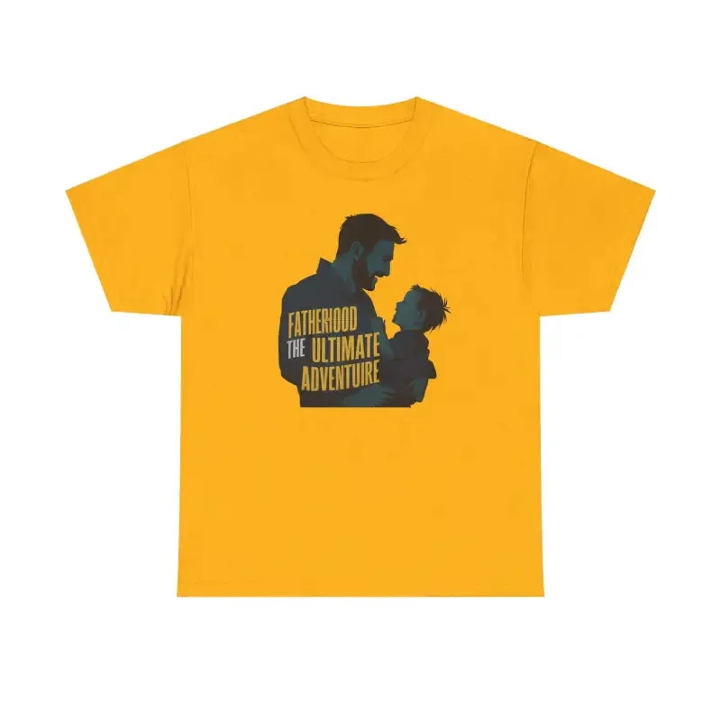Fathers Day Heavy Cotton Tee Celebrating Dad Life