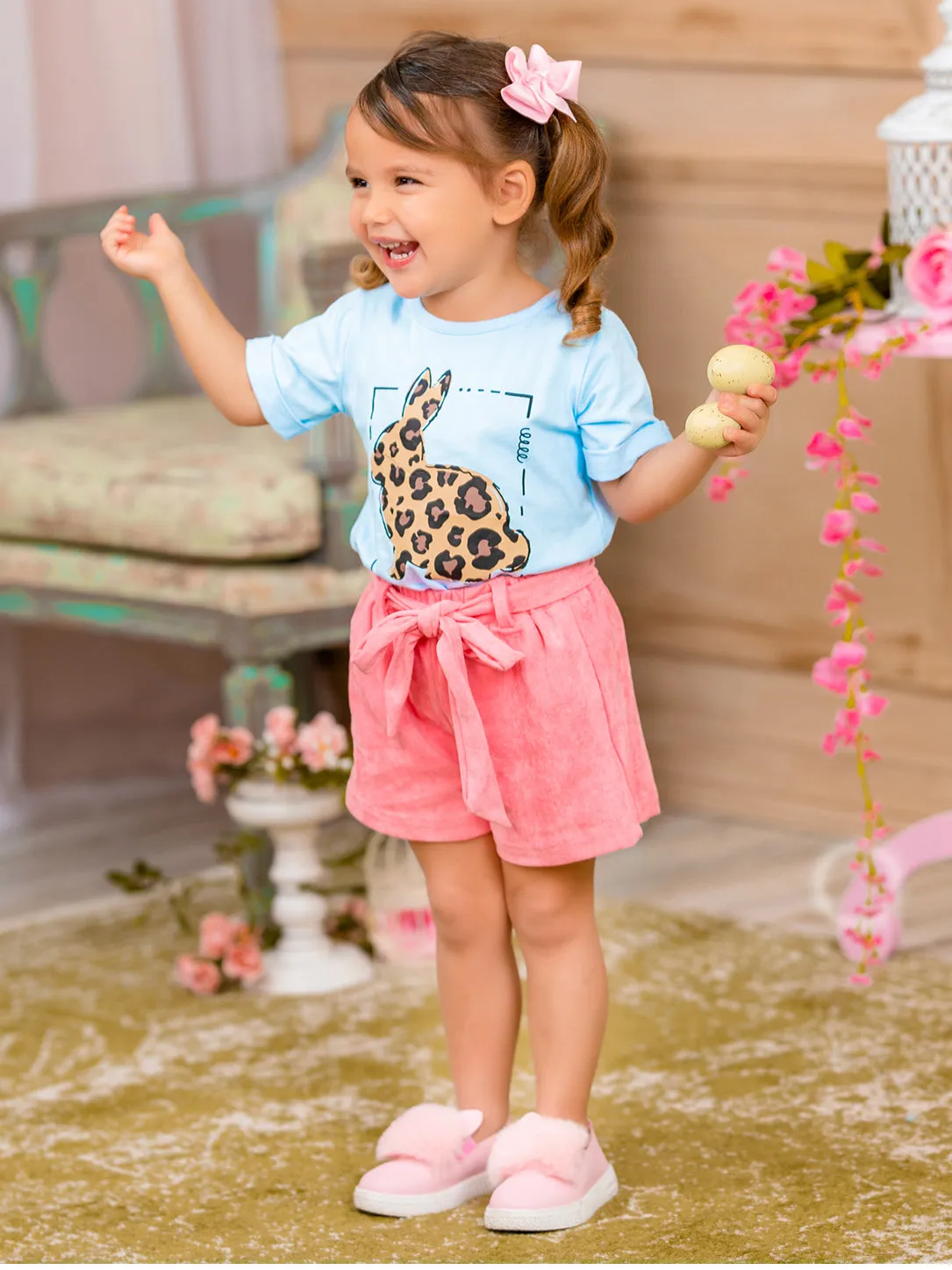Fierce Bunny Leopard Top