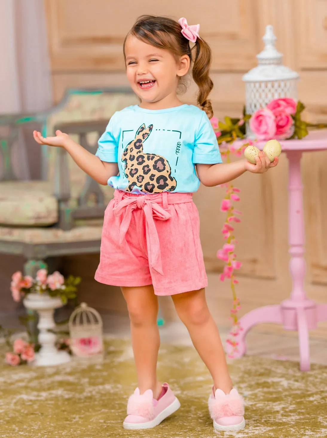 Fierce Bunny Leopard Top