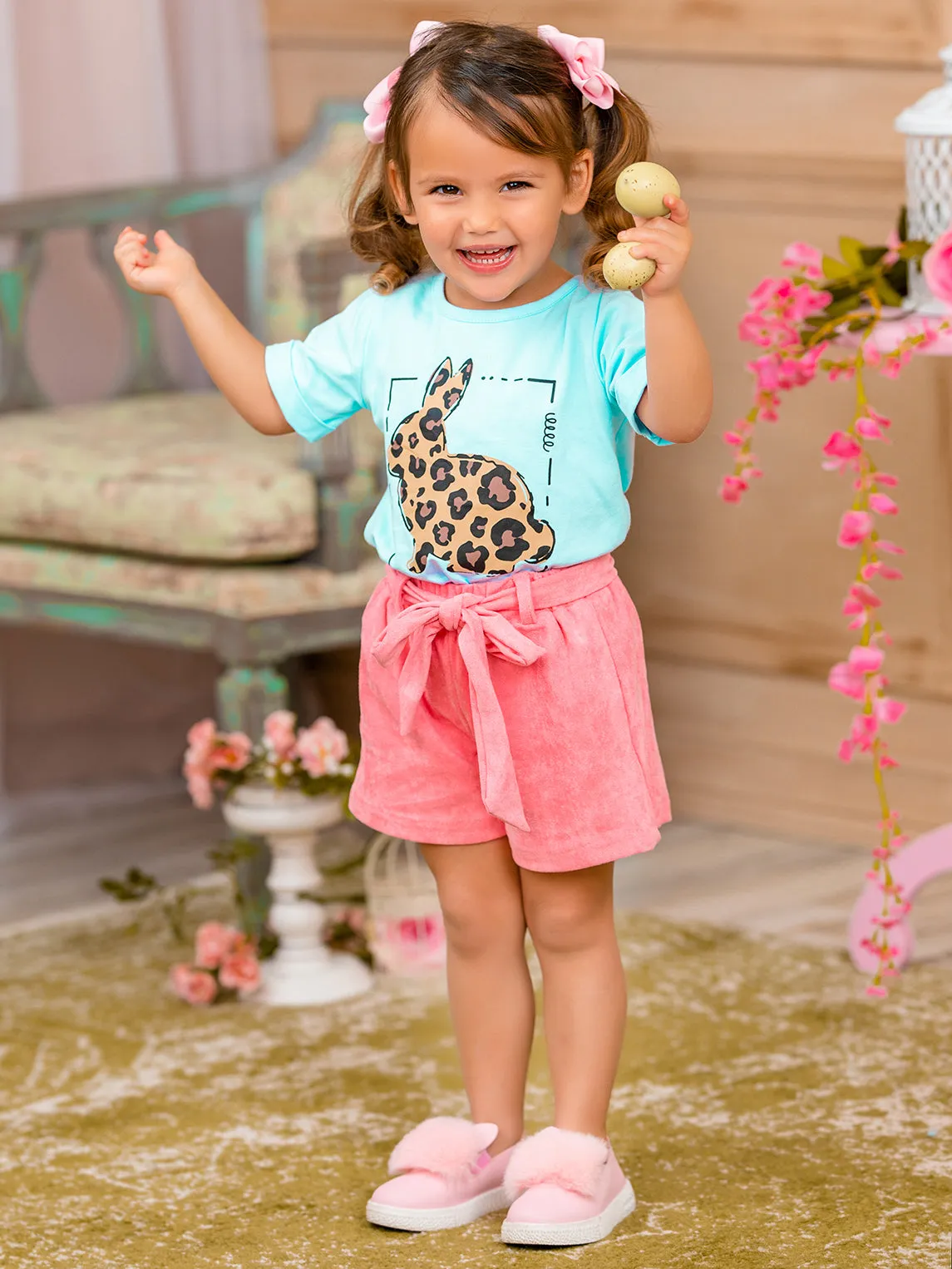 Fierce Bunny Leopard Top