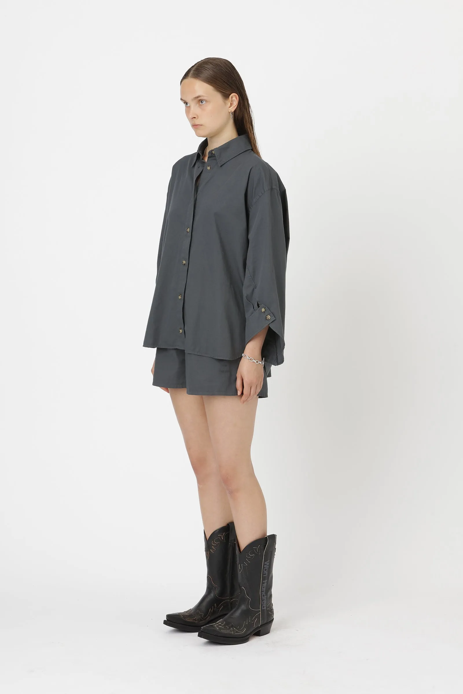 Filippa Shirt - Ebony