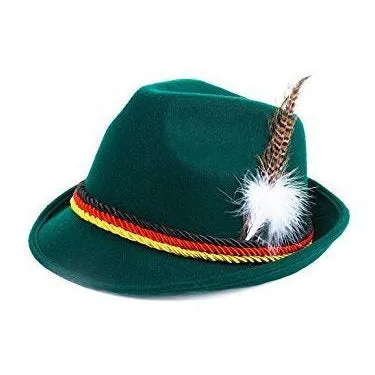 Forest Green Oktoberfest Fedora
