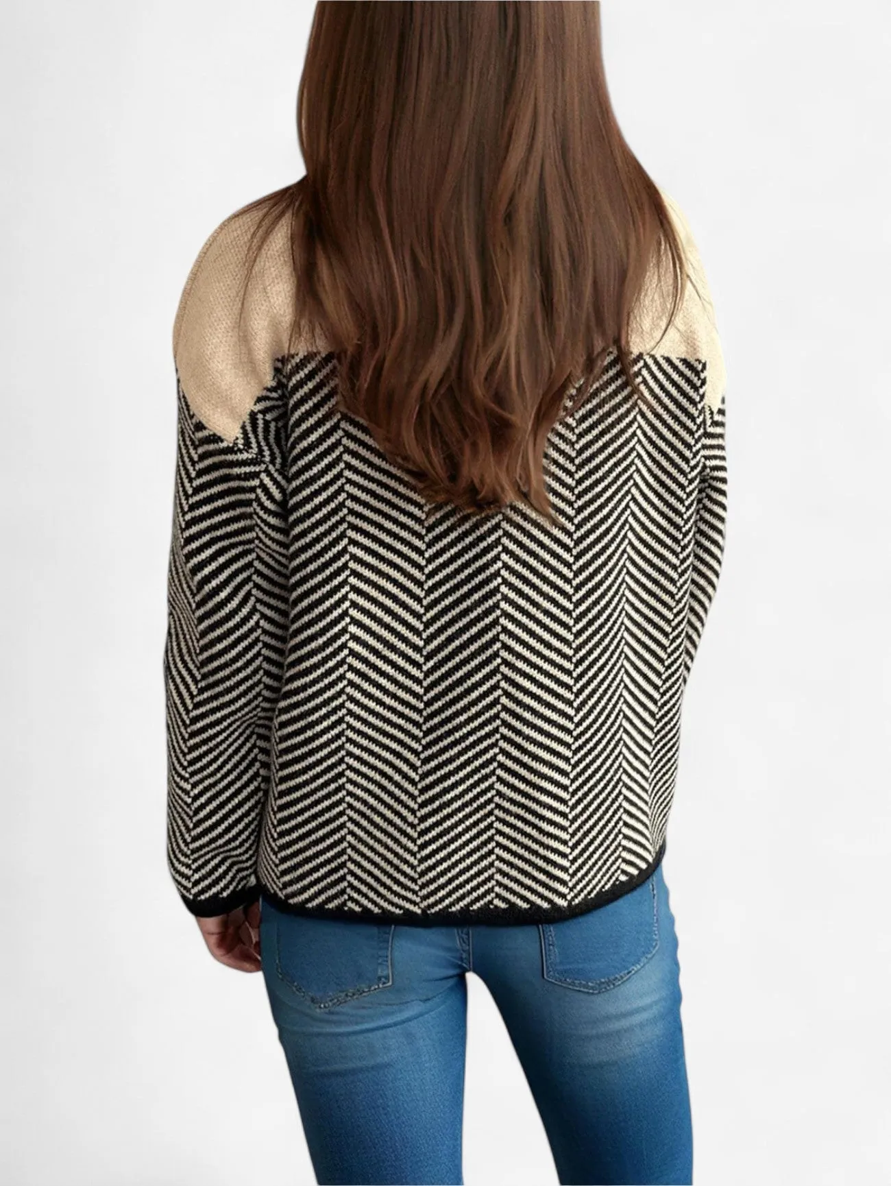 Foxes | Women's Casual Warm Knit Turtleneck Sweater