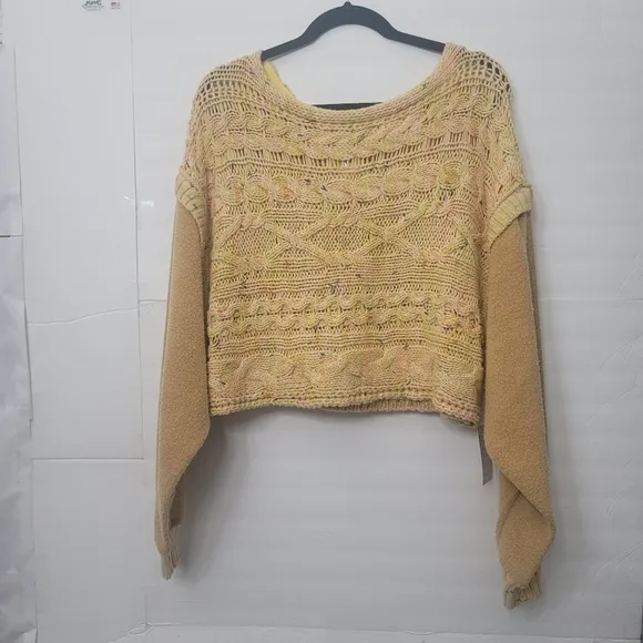 Free People Honeycomb Combo Sweater