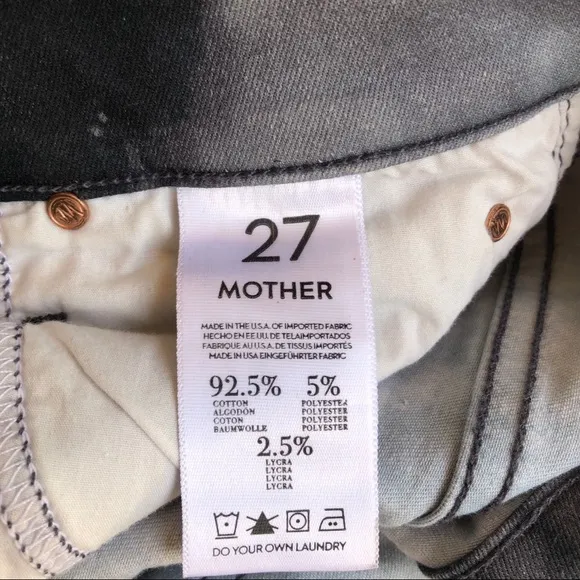 Freja   MOTHER The Muse Straight Skinny Jeans 27