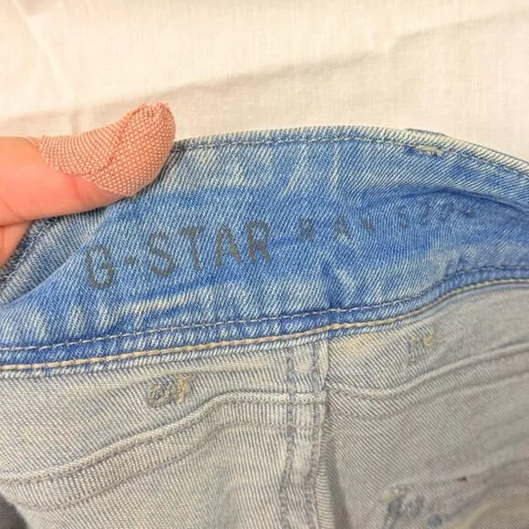 G Star Raw Midge Cody Mid Waist Skinny Jeans 26&quot; Rare HTF 220$ MSRP