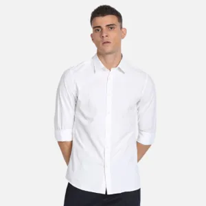Geometric Print Slim Fit Shirt