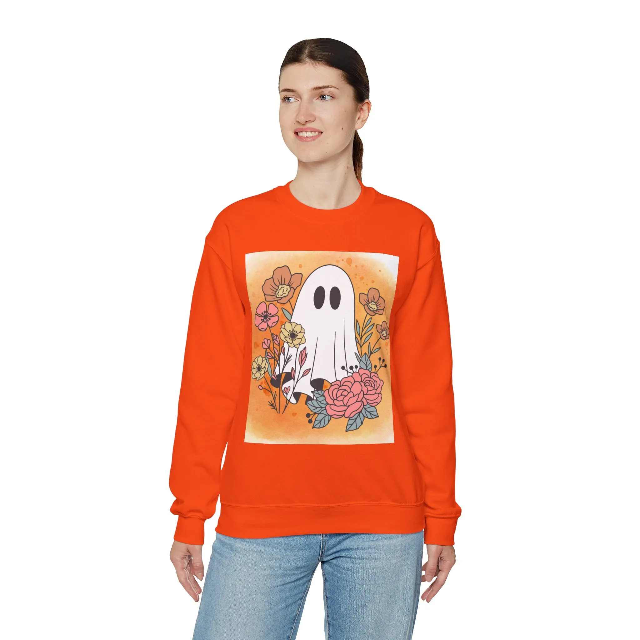 Ghosty Unisex Heavy Blend™ Crewneck Sweatshirt