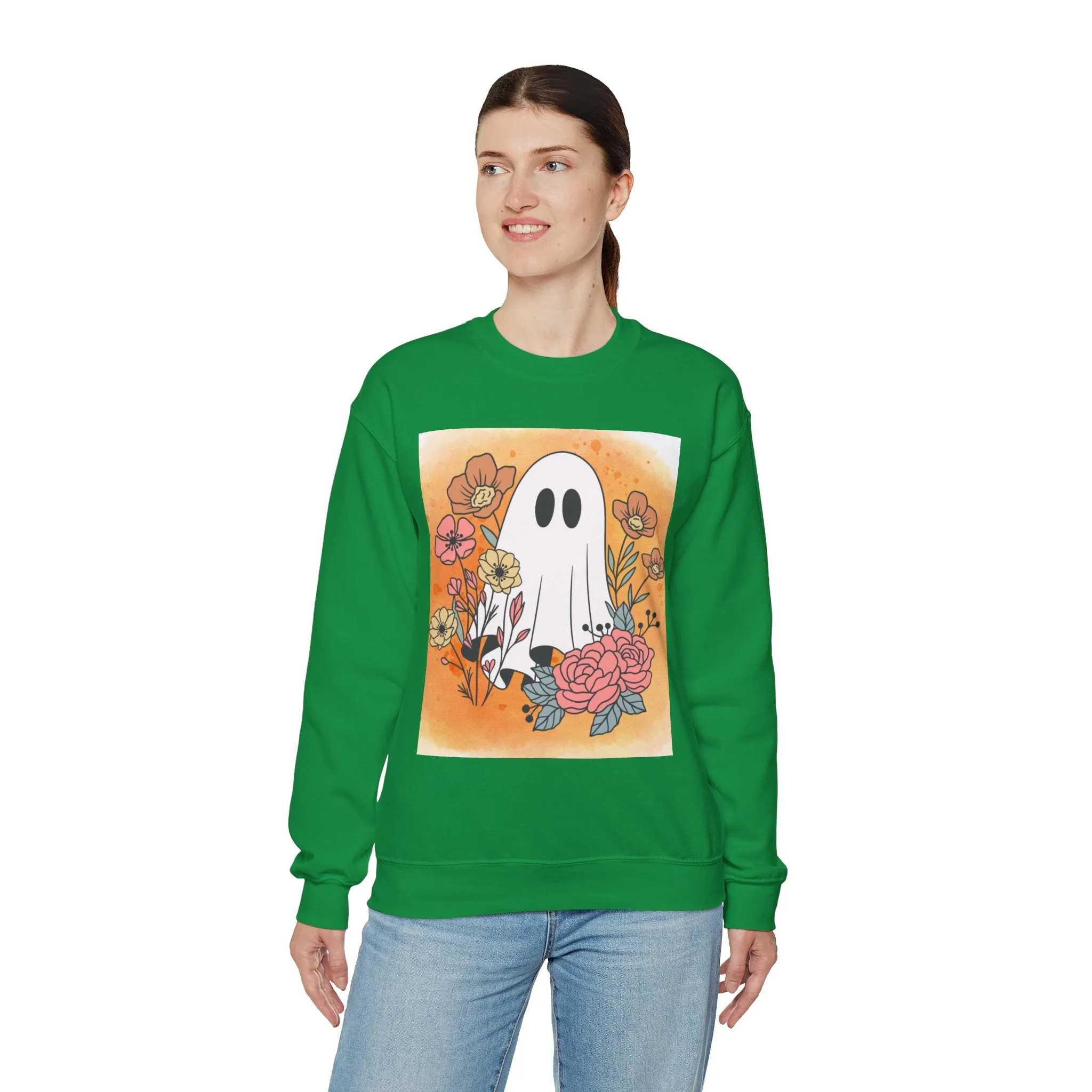 Ghosty Unisex Heavy Blend™ Crewneck Sweatshirt
