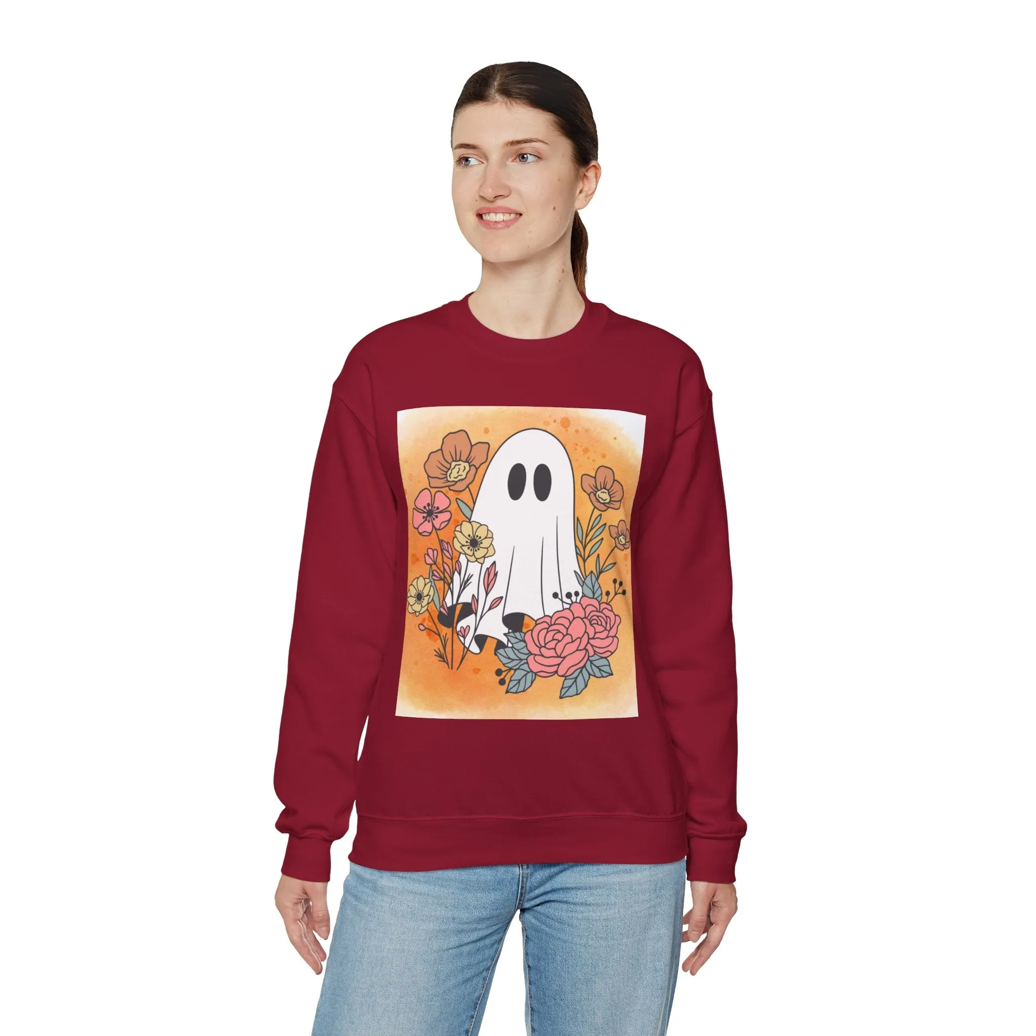 Ghosty Unisex Heavy Blend™ Crewneck Sweatshirt