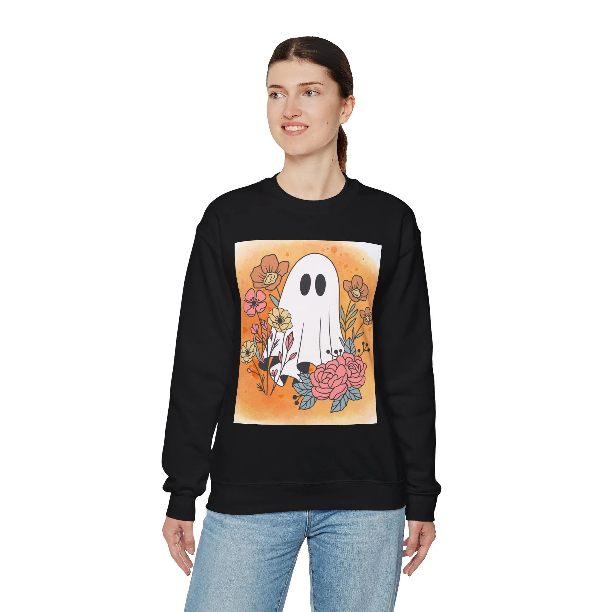 Ghosty Unisex Heavy Blend™ Crewneck Sweatshirt