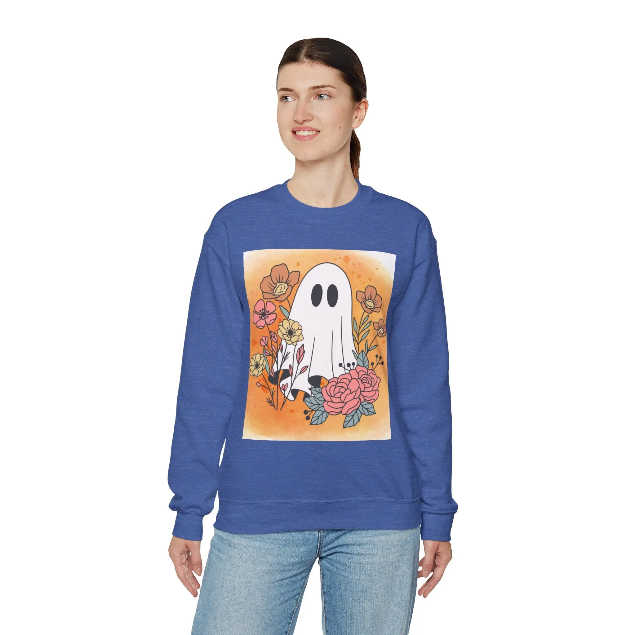 Ghosty Unisex Heavy Blend™ Crewneck Sweatshirt