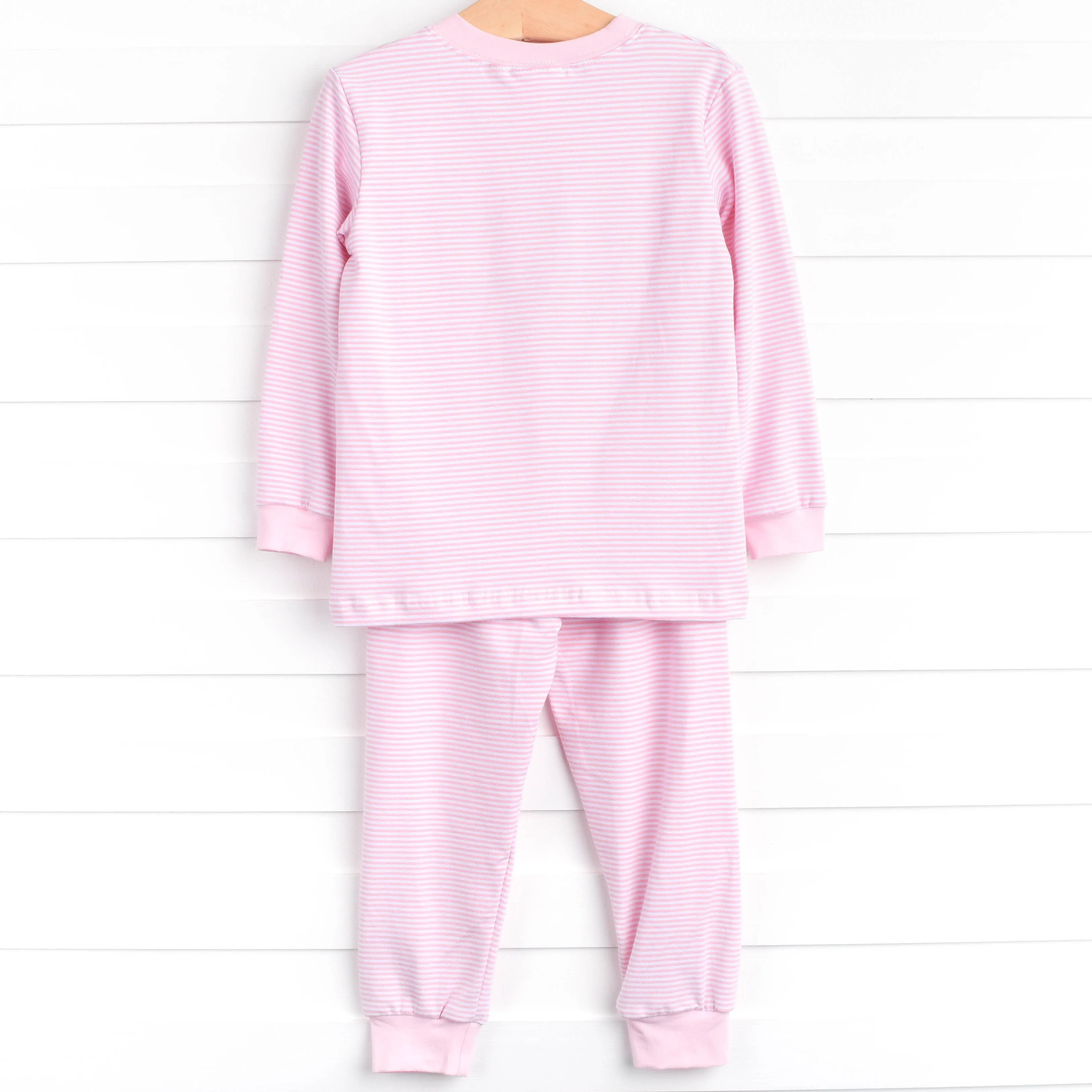 Ghoul Friend Applique Soft Set, Pink Stripe