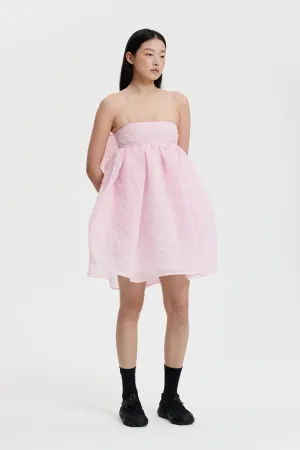 GINA | DRESS POSY MATELASS… SOFT PINK