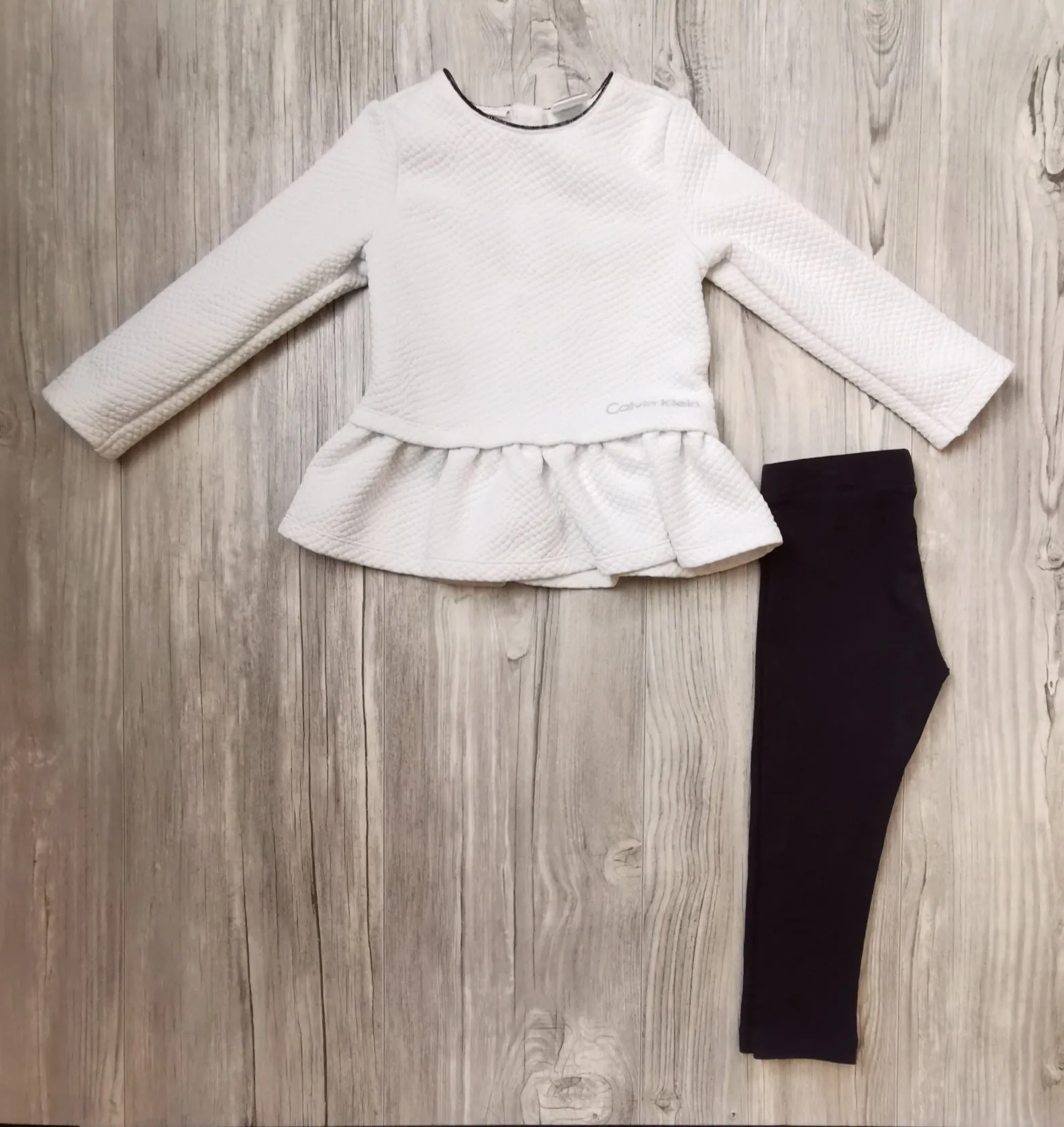 GIRL SIZE 2 YEARS - CALVIN KLEIN / JOE FRESH, 2 Piece Mix N Match Fall Outfit VGUC B16