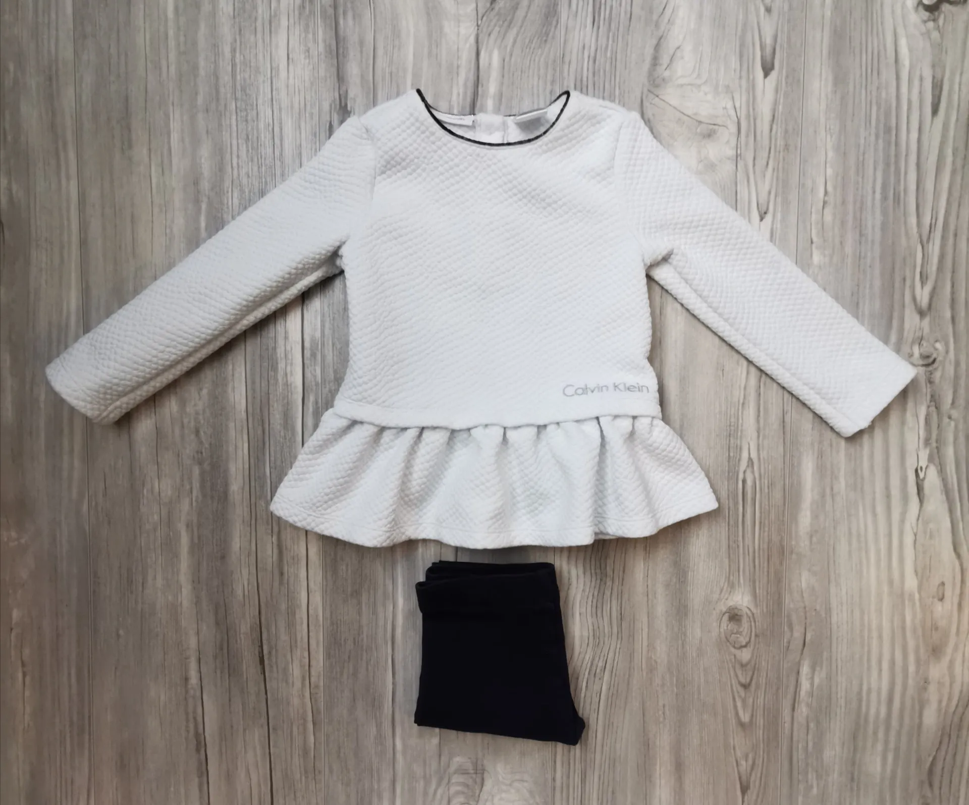 GIRL SIZE 2 YEARS - CALVIN KLEIN / JOE FRESH, 2 Piece Mix N Match Fall Outfit VGUC B16