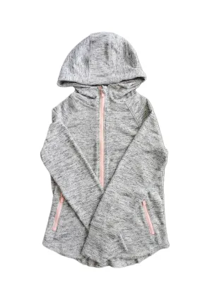 GIRL SIZE MEDIUM (10 YEARS) - REFLEX, Soft Knit Zippered Hoodie VGUC B36