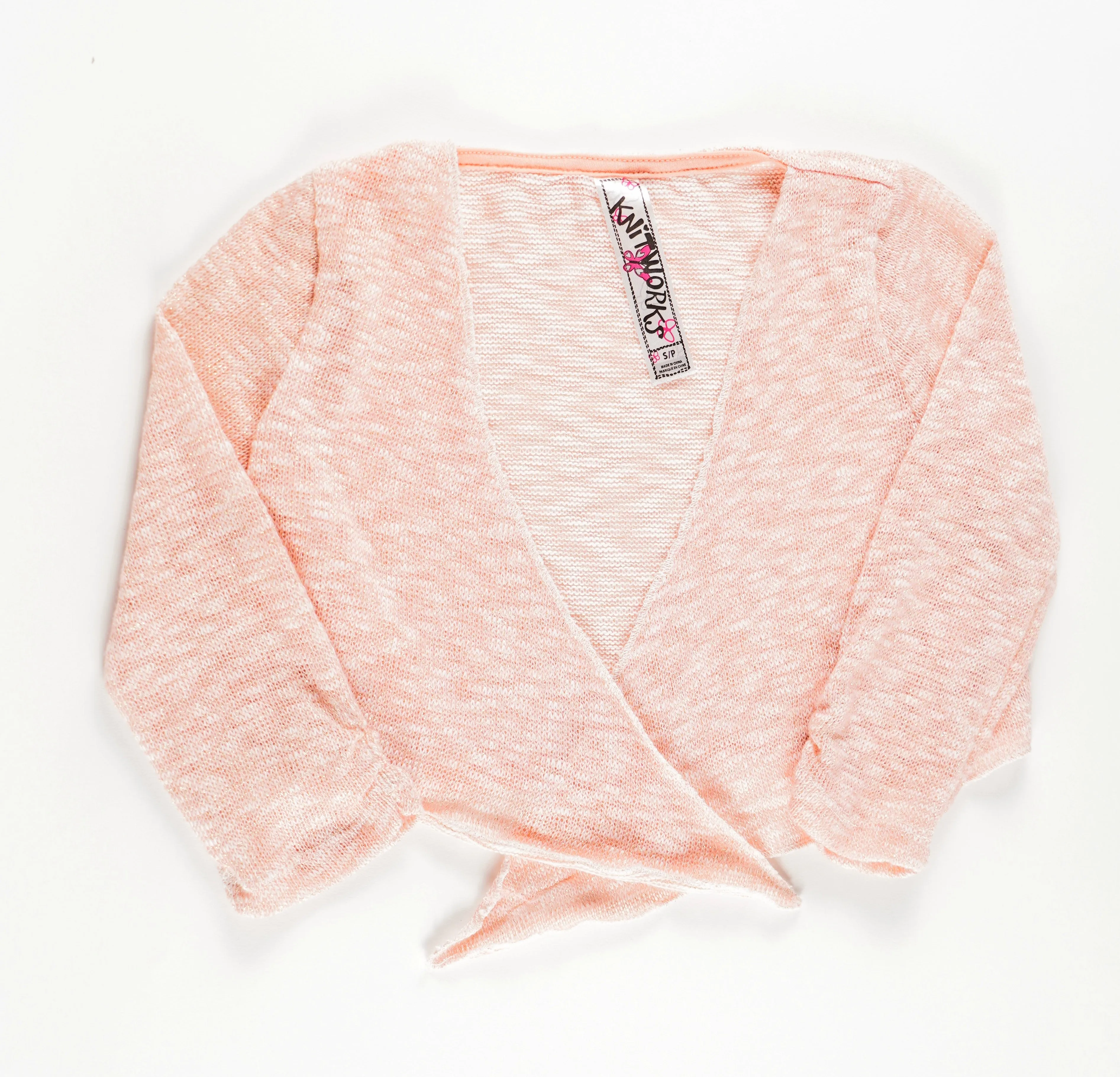GIRL SIZE SMALL - KNIT WORKS, Shrug Sweater EUC B4