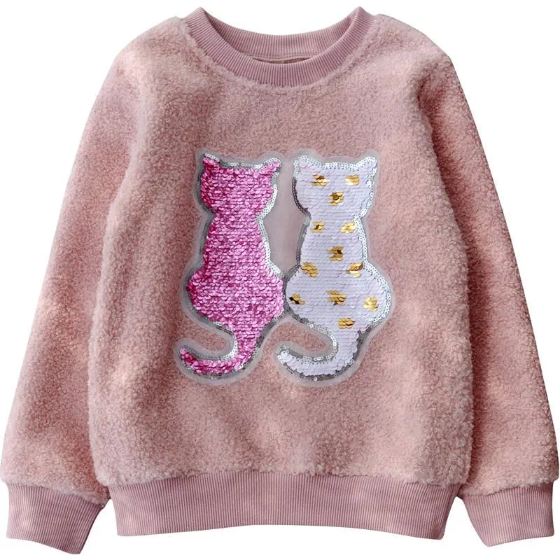 Girl Sweaters Cartoon Baby Boy Sweater Jumper Winter Knitted Pullover Girls Sweaters Warm Outerwear