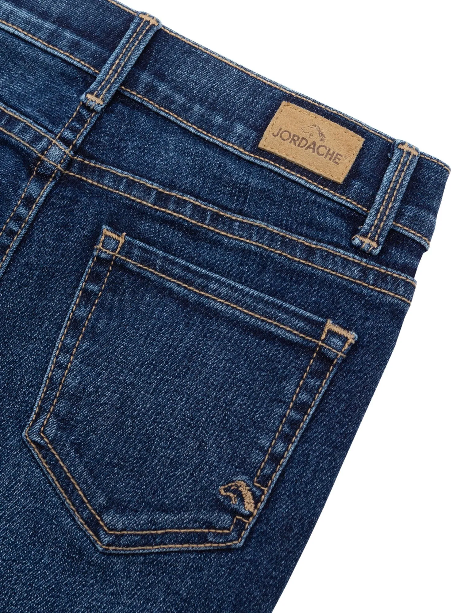 Girls Destructed Ankle Super Skinny Jeans