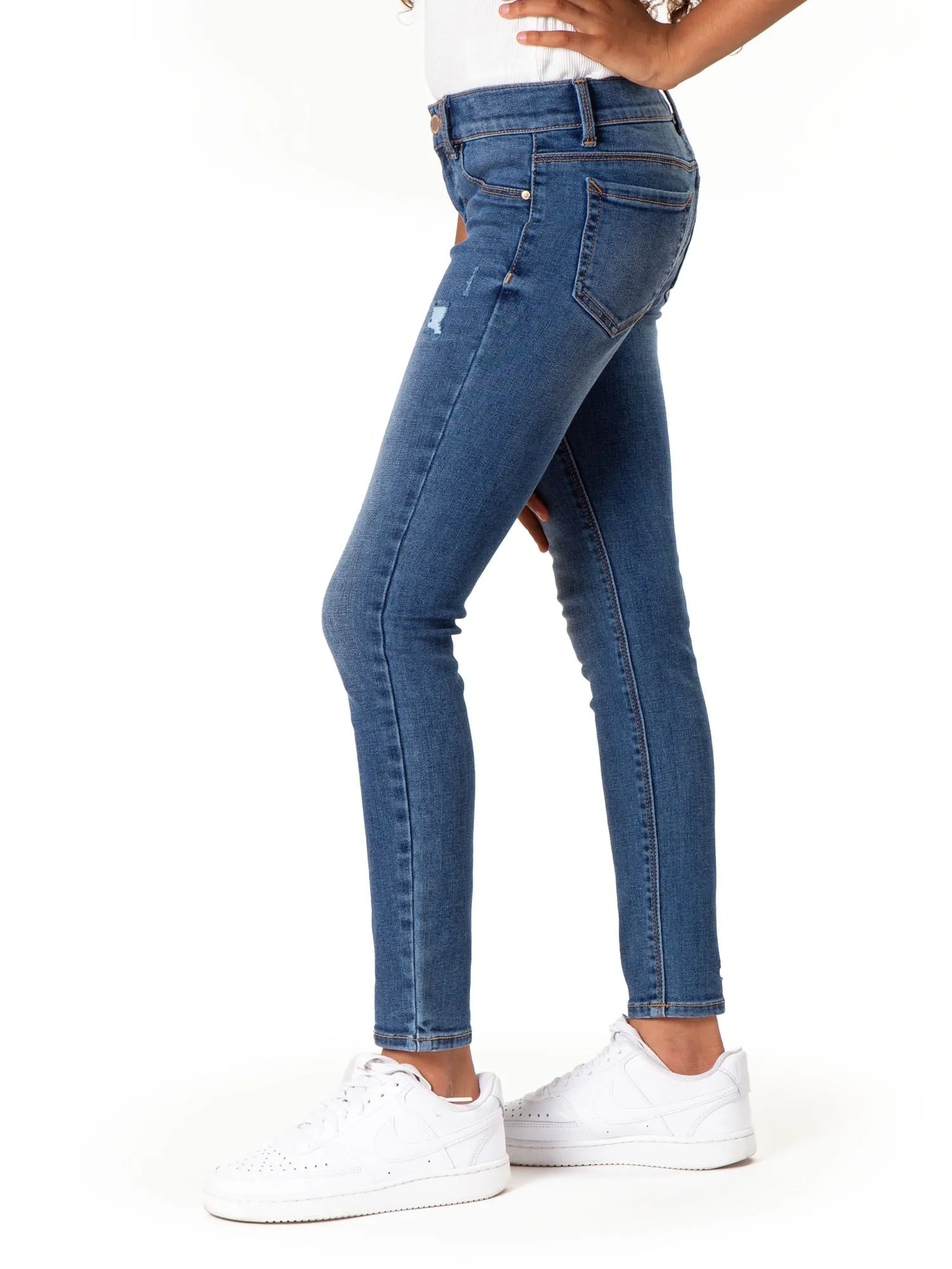 Girls Destructed Super Skinny Jean