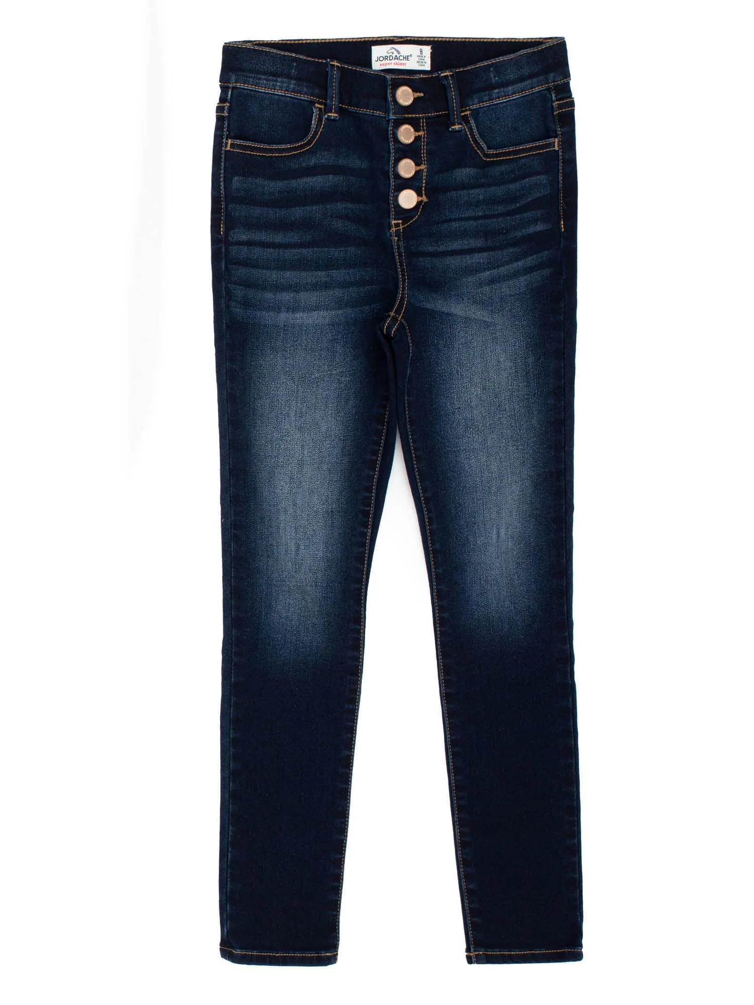 Girls Super Skinny High Rise Jeans