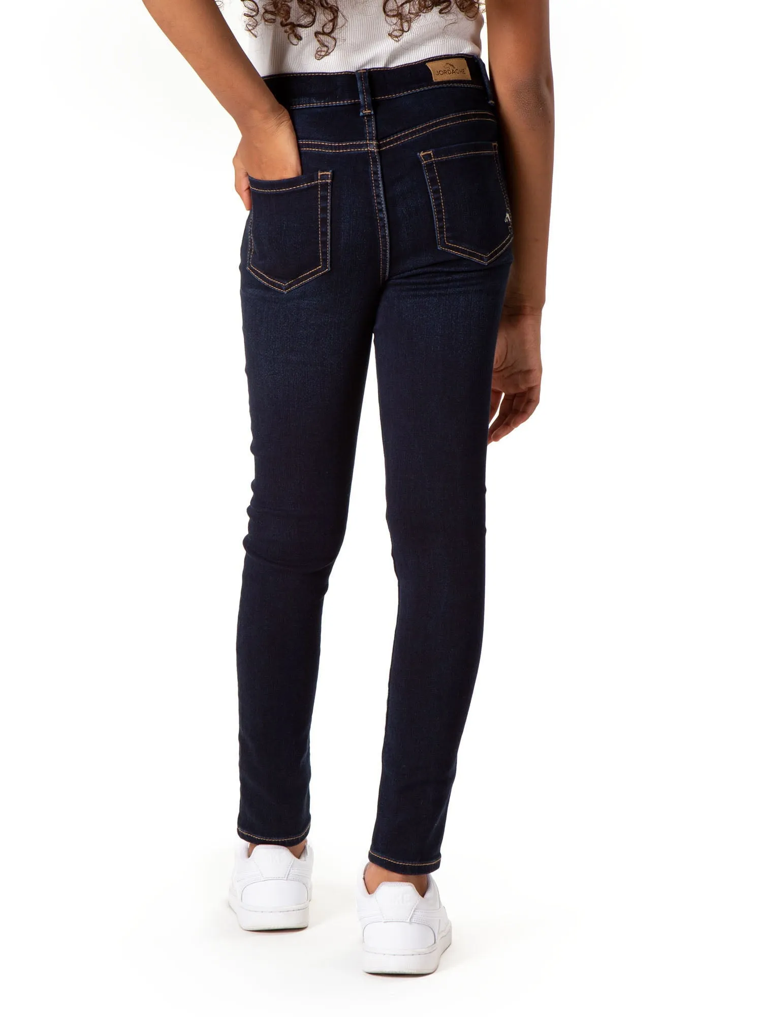 Girls Super Skinny High Rise Jeans