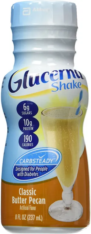 Glucerna Liquid Butter Pecan 8oz