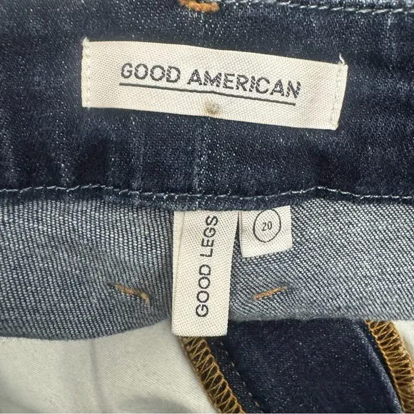 Good American Good Legs Skinny Jeans in Blue089 Size 20