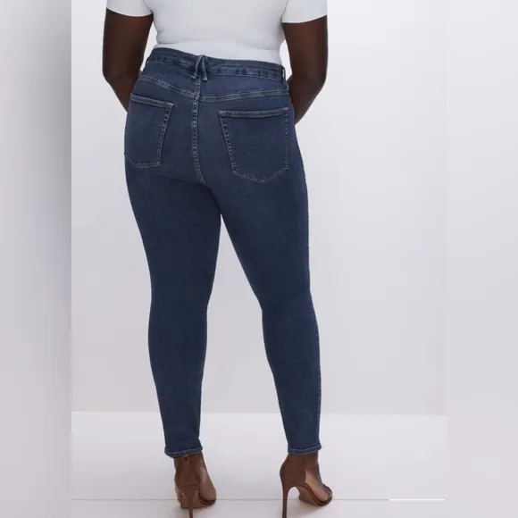 Good American Good Legs Skinny Jeans in Blue089 Size 20