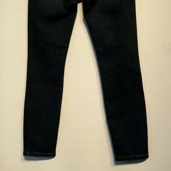GOOD AMERICAN JEANS   0/25  Good Legs Dark Wash  High rise  Skinny leg  GLC873T
