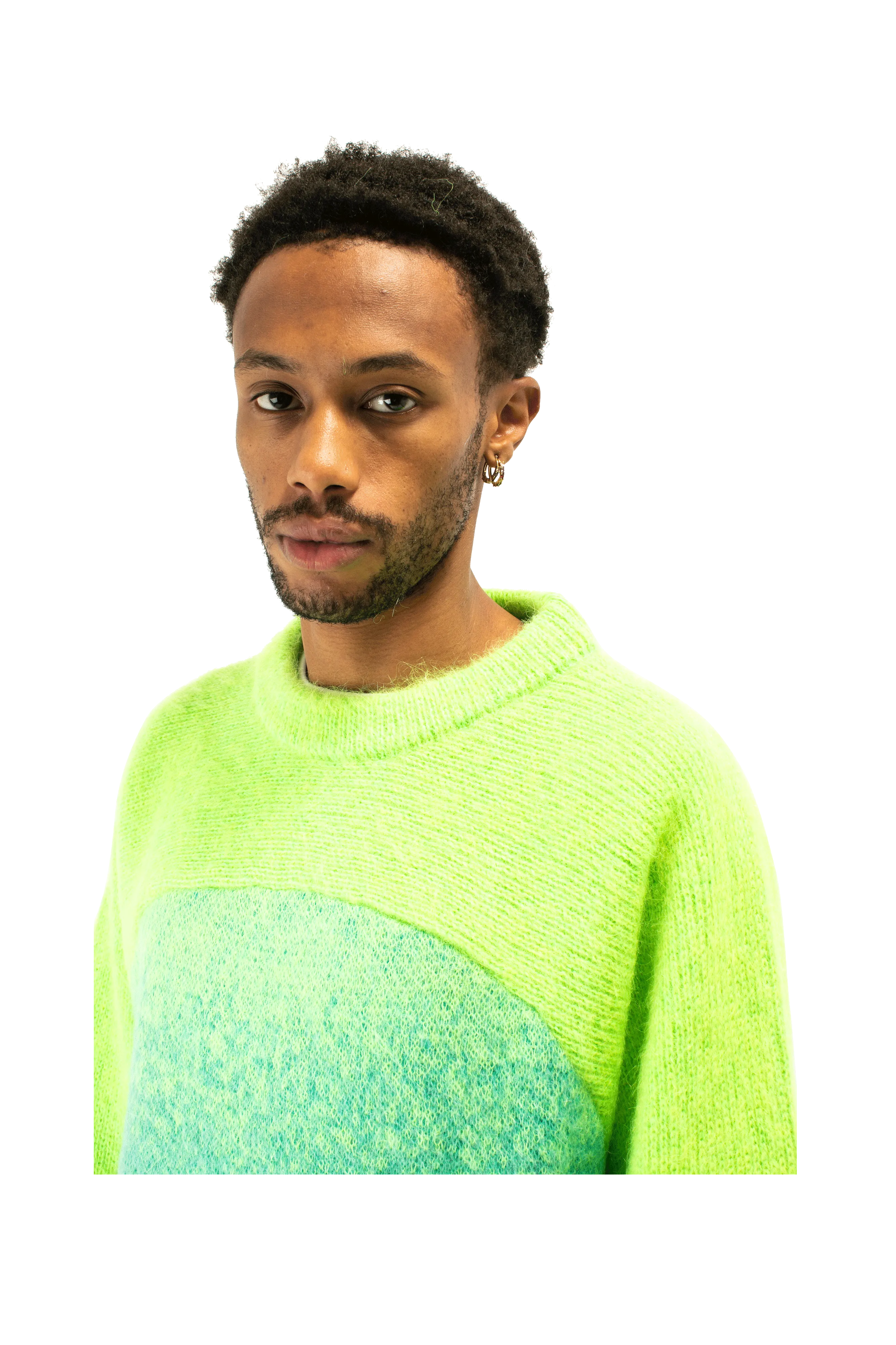 Gradient Rainbow Sweater