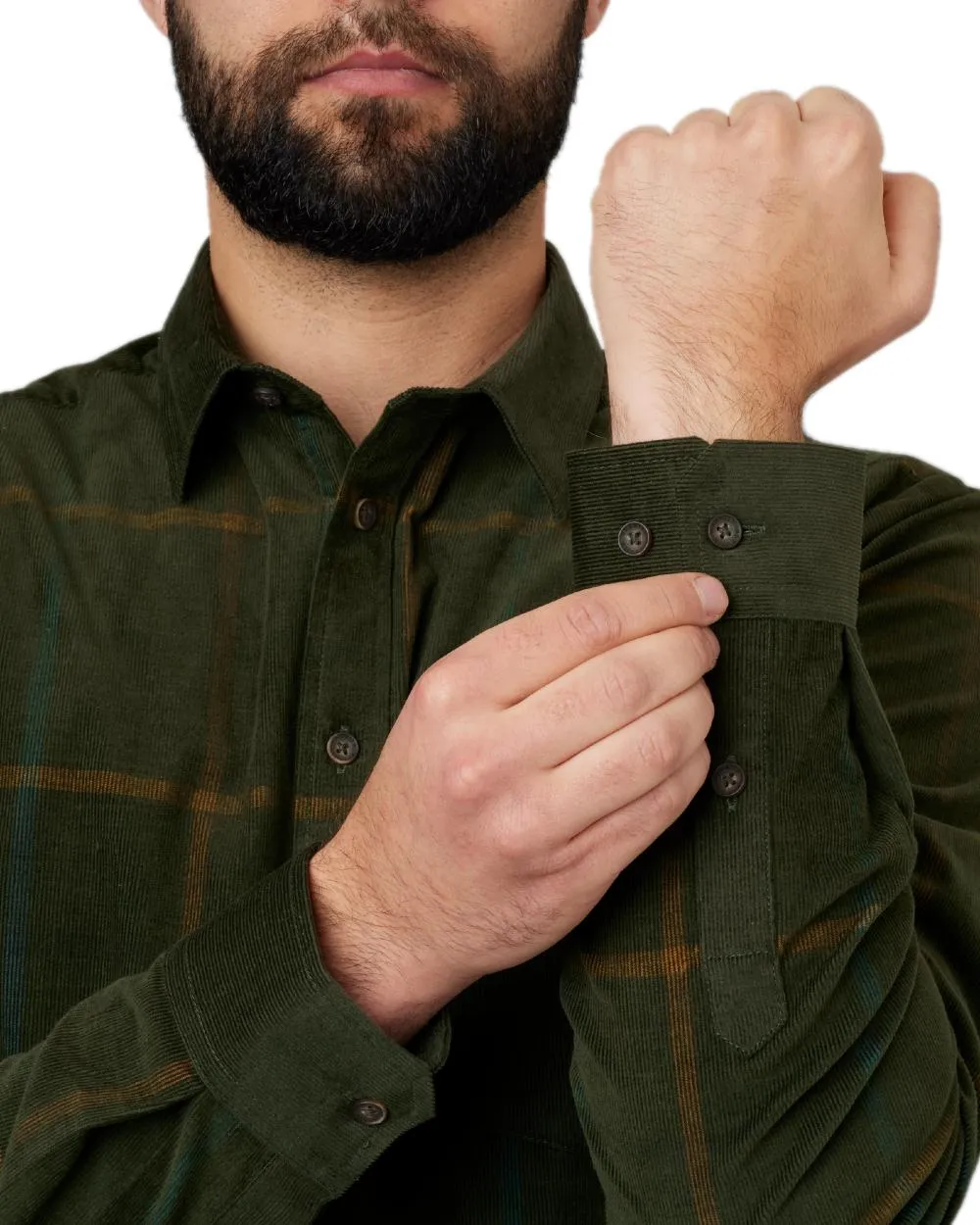 Harkila Kaldfjord Corduroy Check Shirt