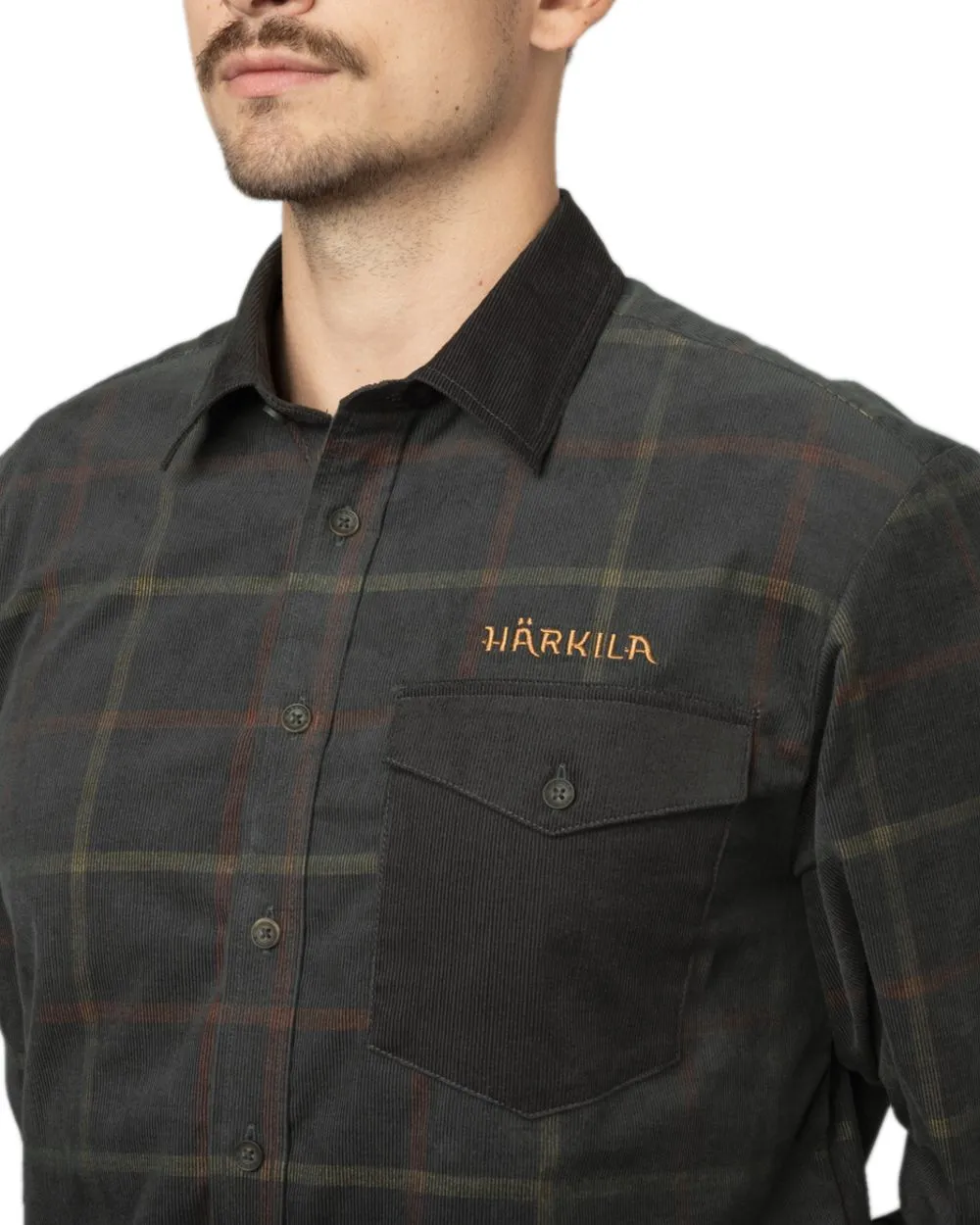 Harkila Kaldfjord Corduroy Check Shirt