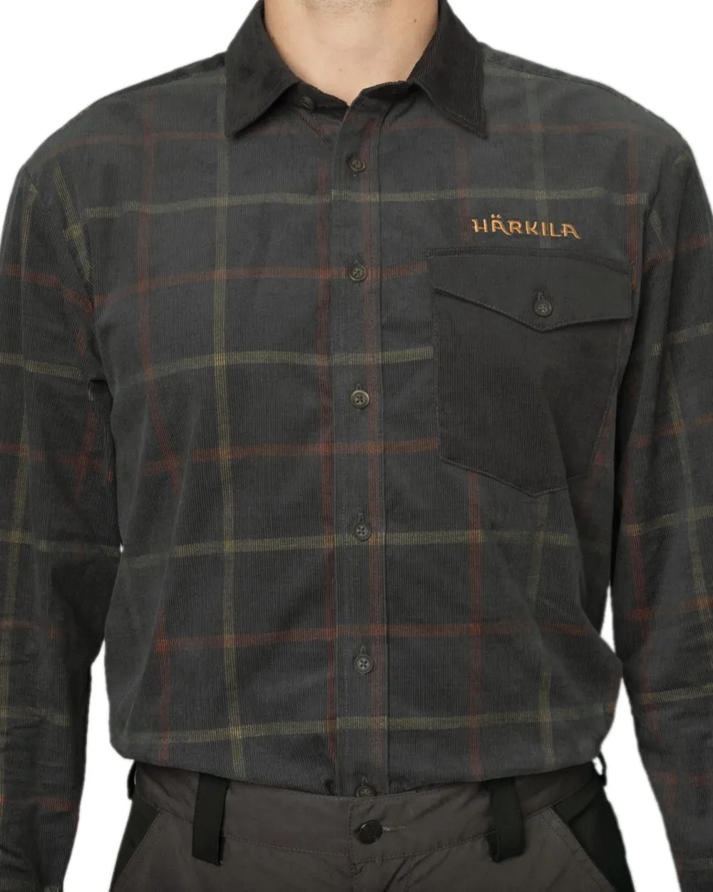 Harkila Kaldfjord Corduroy Check Shirt