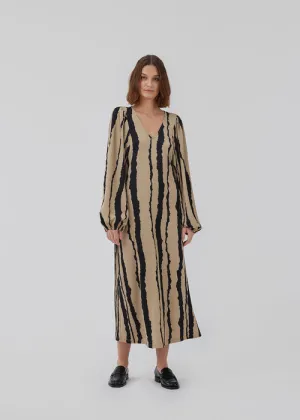 HarlandMD Print Dress - Torn Lines